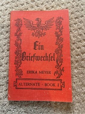 Ein Briefwechsel by Erika Meyer - Red Vintage Paperback (Alternate Book 1)